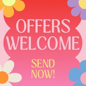 Send over your offers!